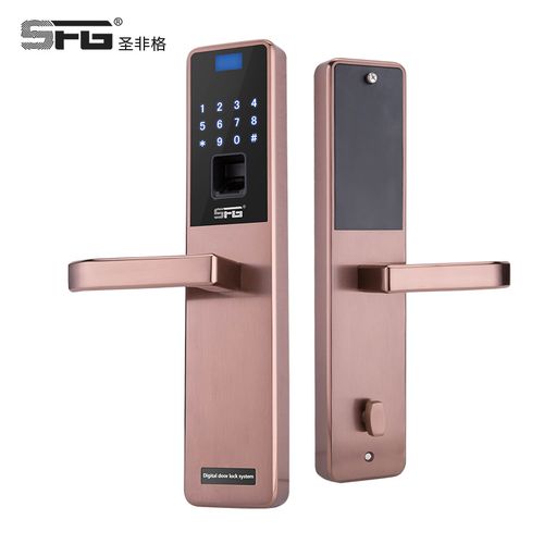 圣非格智能家居产品 智能电子锁家用防盗磁卡锁wifi手机远程开门